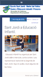 Mobile Screenshot of ceipsantjordimollet.xtec.cat